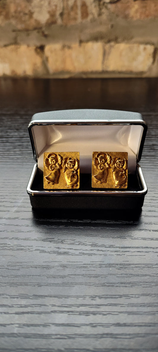 ANGEL AND DEVIL CUFFLINKS